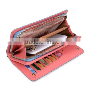Modern Stylish Ladies Zipper Clutch Wallet thumbnail-3