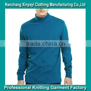 100% Cotton Apparel With Turtleneck/ Fashion Polo T-shirts for Men With High Quality thumbnail-1