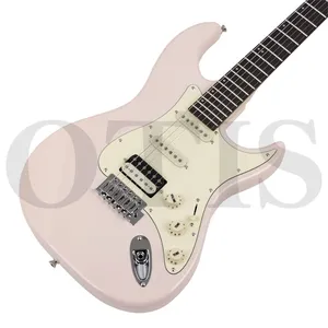 OTIS Pink Electric Guitar OST-M2 Electric Guitars Factory Manufacturer thumbnail-4