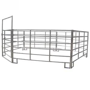 Horse Round Yard Livestock Panel Horse Stable Panels Round Pens thumbnail-4