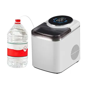 Custom Logo Portable Ice Maker Wholesale Automatic Electric Countertop Ice Machine Compact Design For Home Office RV Camping Use thumbnail-3