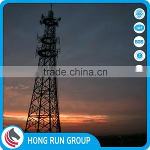 2016 5-Year Warranty 30M 40M 50M 60M 70M Communication Mast With Certificates CE Steel Communication Tower thumbnail-5