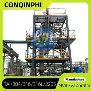 MVR Multi-Effect Evaporation Crystallization Wastewater Treatment Equipment for Industrial Effluent thumbnail-2