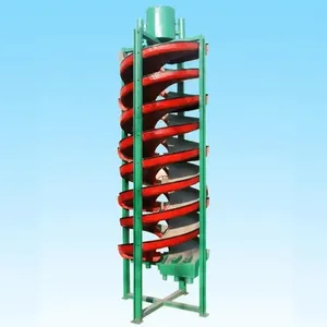Linsmining Gold Mines Separator Gold Gravity Separator Machine Gold Spiral Concentrator Chute thumbnail-1