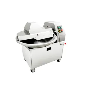 MO-QDMECH Industrial Stainless Steel Meat Bowl Chopper Machine RL049 Electric Vegetable Meat Cutter for Filling Making thumbnail-1