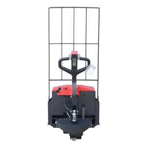 All Electric Walking Forklift Pallet Stacker Electric Stacker With Lead Acid Battery thumbnail-1