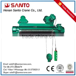 High Speed CD1 Model Electric Hoist With Wireless Remote Wooden Case Package thumbnail-1