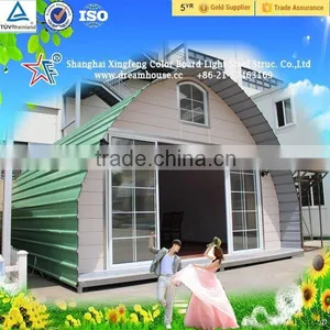 Easy Installation Capming Holiday Tiny Houses/new Style Cheap Arched Cabin Vacation Homes thumbnail-3