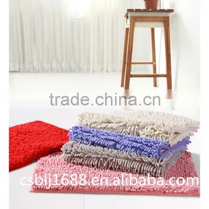 2016 Most Populars Chenille Shaggy and Anti-slip Bath Foot Mats thumbnail-1
