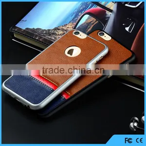 High Quality Super Slim Leather Back Cover for Iphone 6s With High Perfermance Supplier's Choice thumbnail-6