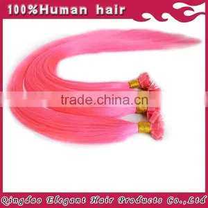 Two Tone Human Virgin Peruvian Flat Tip Hair thumbnail-3