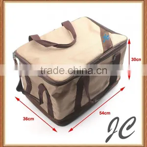 Polyester Ouside With Foam Inside Picnic Outdoor Cooler Bag thumbnail-1