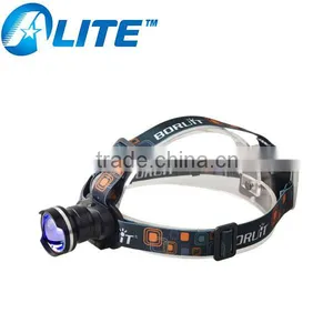 XML-T6 UV Light And White Light Dual Headlamp 5W Dual Light Source Headlamp thumbnail-1