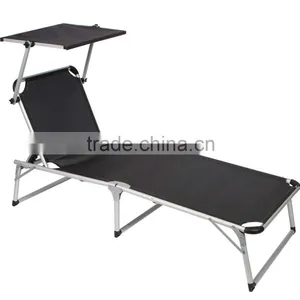 Waterproof Sunscreen Beach Lightweight Portable Sun Loungers For Sale Sun Lounger With Shade Quality Choice thumbnail-2
