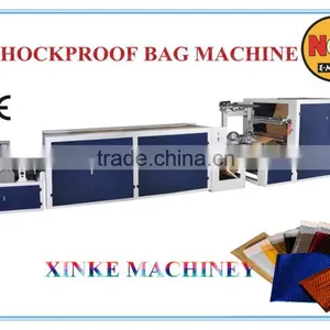 Ruian Xinke New Designed Fully Automatic Shockproof Air Bubble Mailer Making Machinery thumbnail-1