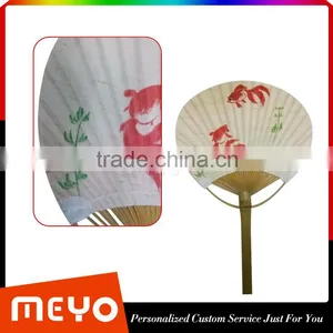 Customized Hand Fan Promotional Wooden Wedding Bamboo Hand Fan Wholesales Gift thumbnail-5