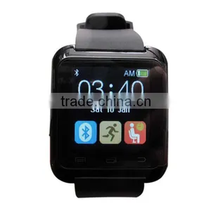Superior Smart Watch U80 Smartwatch Bluetooth Wrist Watch Pedometer Anti-Lost Reminding U Watch For Iphone 6 Plus IOS Samsung HT thumbnail-3