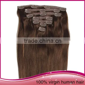 Wholesale Clip In Hair Extension Real Peru Human Hair Clip In Extension thumbnail-6