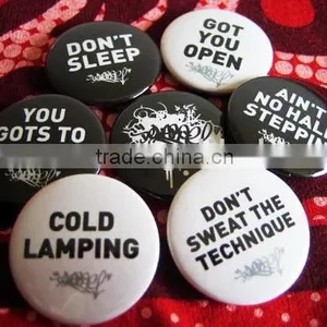 Plastic Pin Button Badges thumbnail-1
