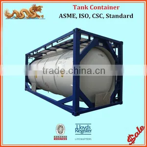 ASME Standard 20ft T14 Rubber Lined Tank Container thumbnail-1