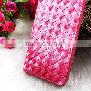 Good Qulity Hot Selling Ladies PU Leather Long Slim Multicolor Purse Women Wallet thumbnail-6