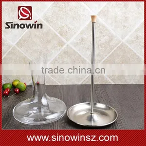 Metal Wine Glass Decanter Holder thumbnail-3