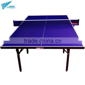 Cheapest 12mm MDF Indoor Foldable Table Tennis Table(in Stock) thumbnail-4