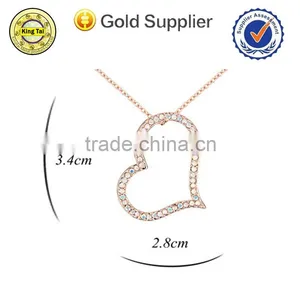 Fashion High Quality Crystal Double Chain Neckace thumbnail-6