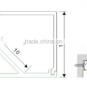 Innovative Design & Favorable Price LED Exclusive Aluminum Profiles ALP005 thumbnail-2