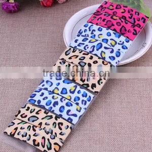 2015 New Style Leopard Print Wholesale Mulit Color Fabrc bb Hair Pin thumbnail-1