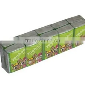 Pocket Facial Tissue Household Paper Hankies Handkerchief Neutral Made of Virgin Wood Pulp(12) thumbnail-2