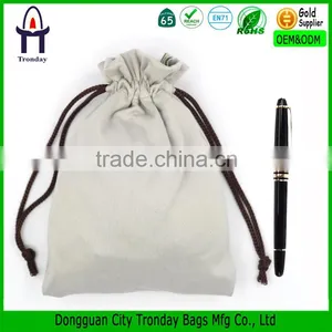 Wholesale Cotton Fabric Draw String Bag thumbnail-1