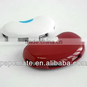 Fashion Design Small Red Bean 4 Port Hub USB thumbnail-1