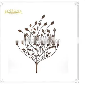 Christmas Metal Home Decor Family Tree Plaque Wall Art Decor thumbnail-1