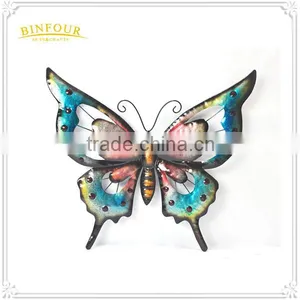 Metal Handicraft 3D Butterfly Animal Wall Art Home Decor Garden Decor thumbnail-5