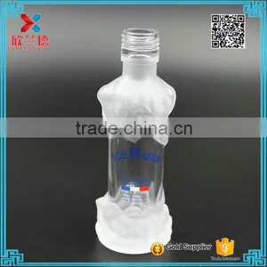 New Design 50ml Fancy Liquor Glass Wine Bottle With Logo Printing thumbnail-2