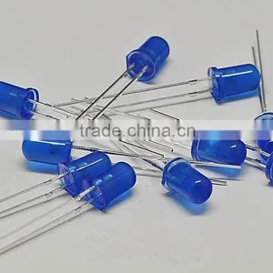 Blue LED 5MM Round With Domed Top Light Emitting Diode ( Lens Blue ) thumbnail-1