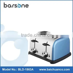Commercial Bread Toaster Electric Conveyor Toaster Anti-jam Stainless Steel 4 Slice Bread Toaster Machine thumbnail-1