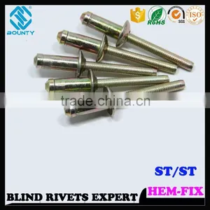 HIGH QUALITY HOT SELLING FACTORY HIGH SHEAR STRENGTH HM POP RIVETS FOR AUTOMOBILE thumbnail-2