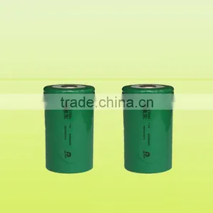 Cylinder Sealed 2/3D 5000mAh High Power NI-MH Rechargeable Battery Cell thumbnail-1
