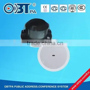 OBT-609 Waterproof Ceiling Speaker/ Ceilling Loudspeaker /ABS Material for Public Address System thumbnail-1
