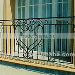 2015 Top-selling Wrought Iron Balcony Protection Fencing thumbnail-1