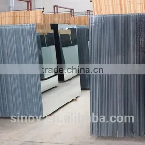High Quality Wave Silver Mirror Glass For Home Decoration in Customer Size thumbnail-5