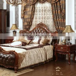 Bedroom Wooden Door Designs Leather Bed Living Room Furniture Design Tea Table thumbnail-4