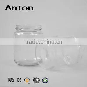 200ml Regular Shape Glass Jar With Screw Metal Lid thumbnail-2