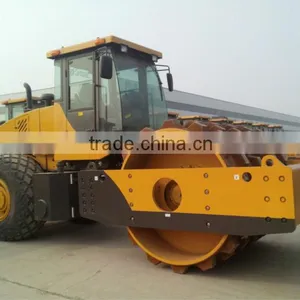 18Ton Mechanical Single Drum Road Roller With Cummins Engine ,sheep Foot for Sale thumbnail-1