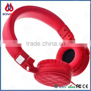 Super-bass Stereo Foldable Leather Headset for Travelling thumbnail-2