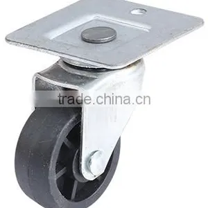 Refrigerator Glass Door With Wheels Chest Freezer Wheels Freezer on Wheels Plastic Metal Flat Plate 50mm Fixed Type Rigid Caste thumbnail-2