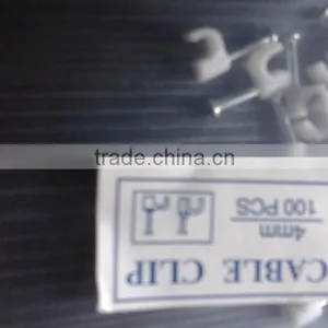 Ring Nail Cable Clip 9mm Color as Customer Requested thumbnail-2