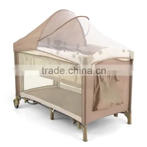 Deluxe Baby Playpen Travel Cot Baby Crib Baby Cot Baby Bed Portable Baby Playpen thumbnail-5